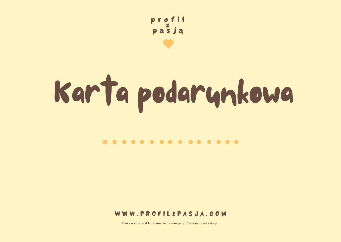 Karta podarunkowa